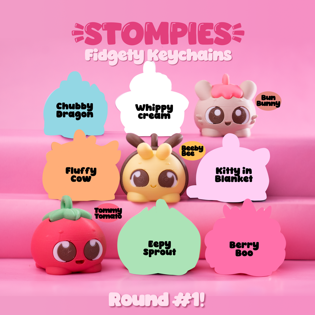 马卡龙配色可动玩具 第 01 轮-三匠社