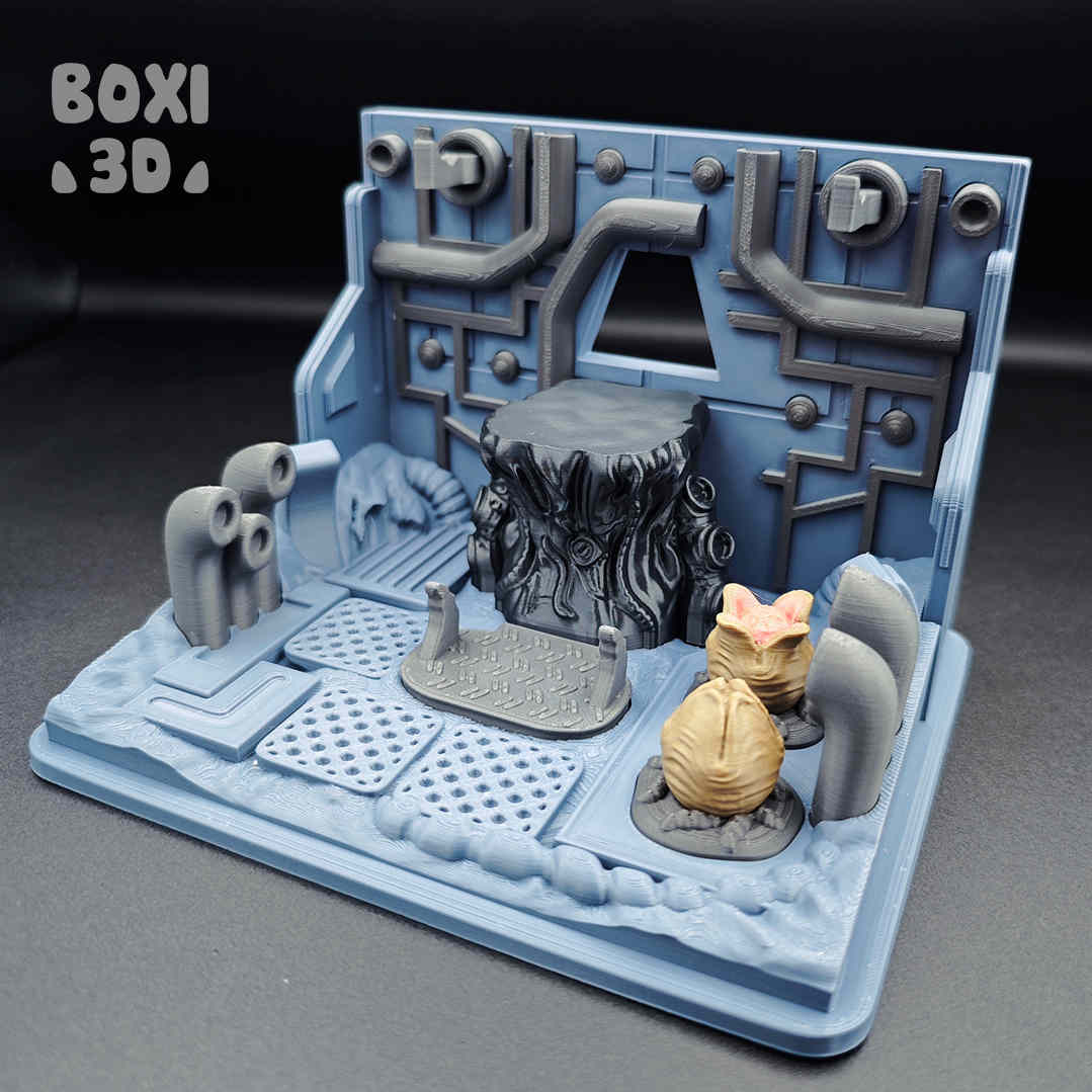 Boxi3D_异形外星人立体模型-三匠社