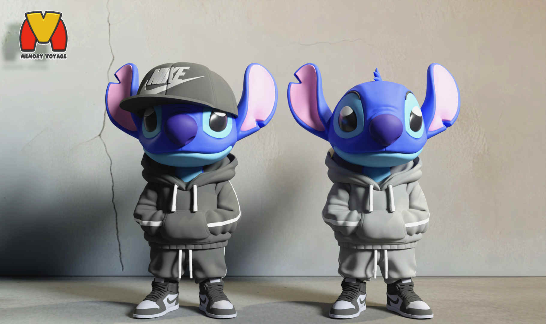 星际宝贝都市街头风格（多部分和 3MF）-三匠社