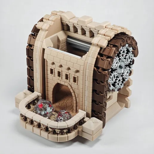 城堡自动骰子塔-三匠社