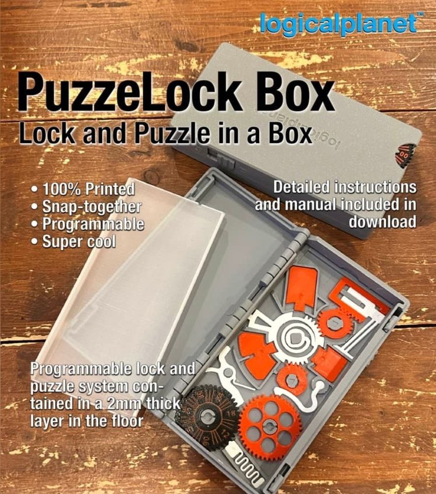 拼图锁盒-三匠社