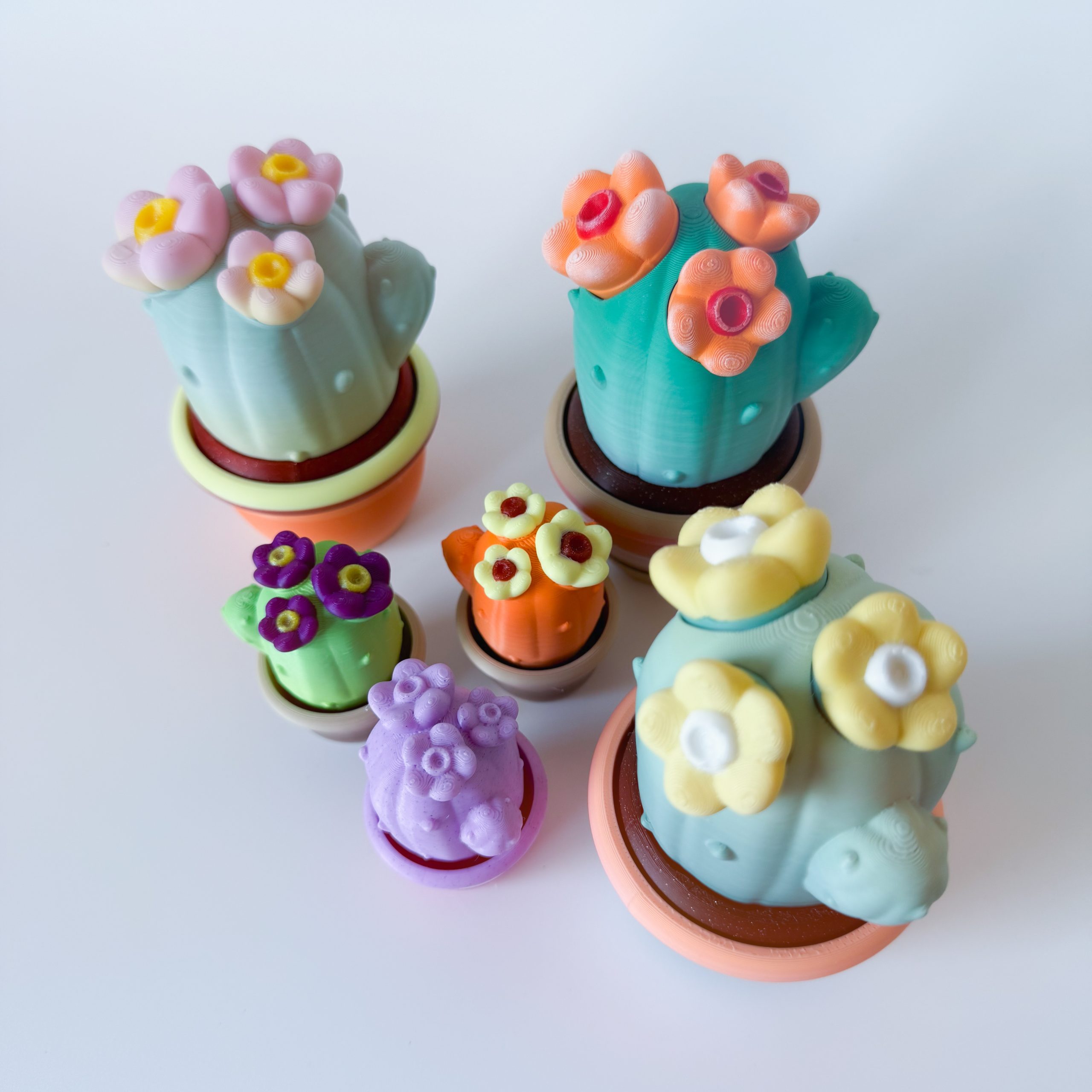 Layers In-仙人掌盆栽容器和仙人掌摇铃-三匠社