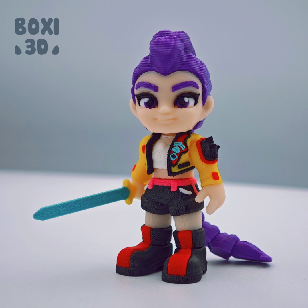 Boxi3D-恶魔猎人鲁米-三匠社