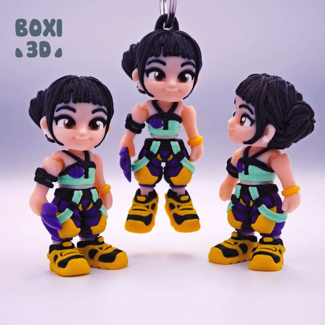 Boxi3D-恶魔猎人佐伊-三匠社