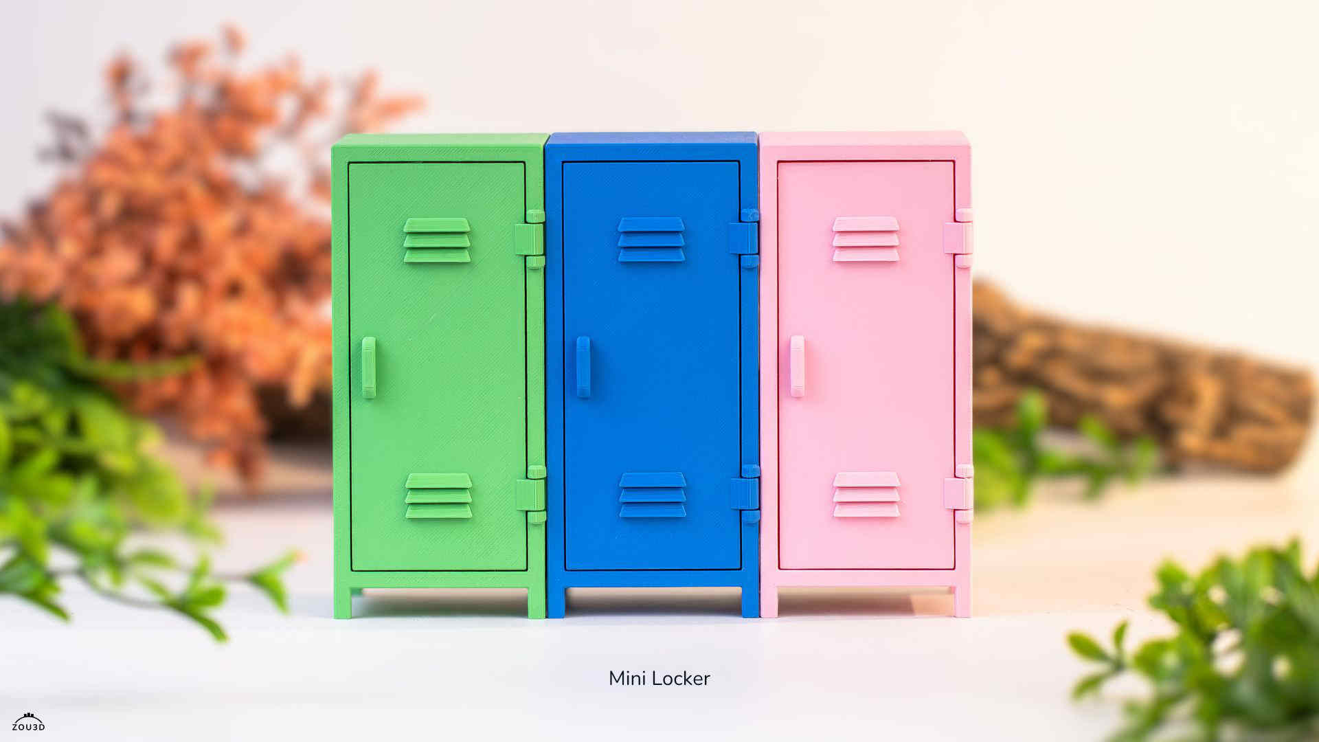 ZOU3D-迷你储物柜-三匠社