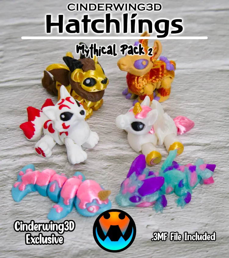 神话幼崽礼包2-cinderwing3d.web-三匠社