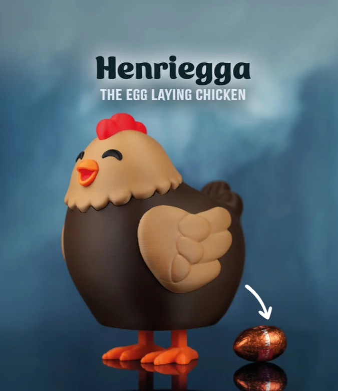 亨丽埃加——巧克力蛋鸡-三匠社