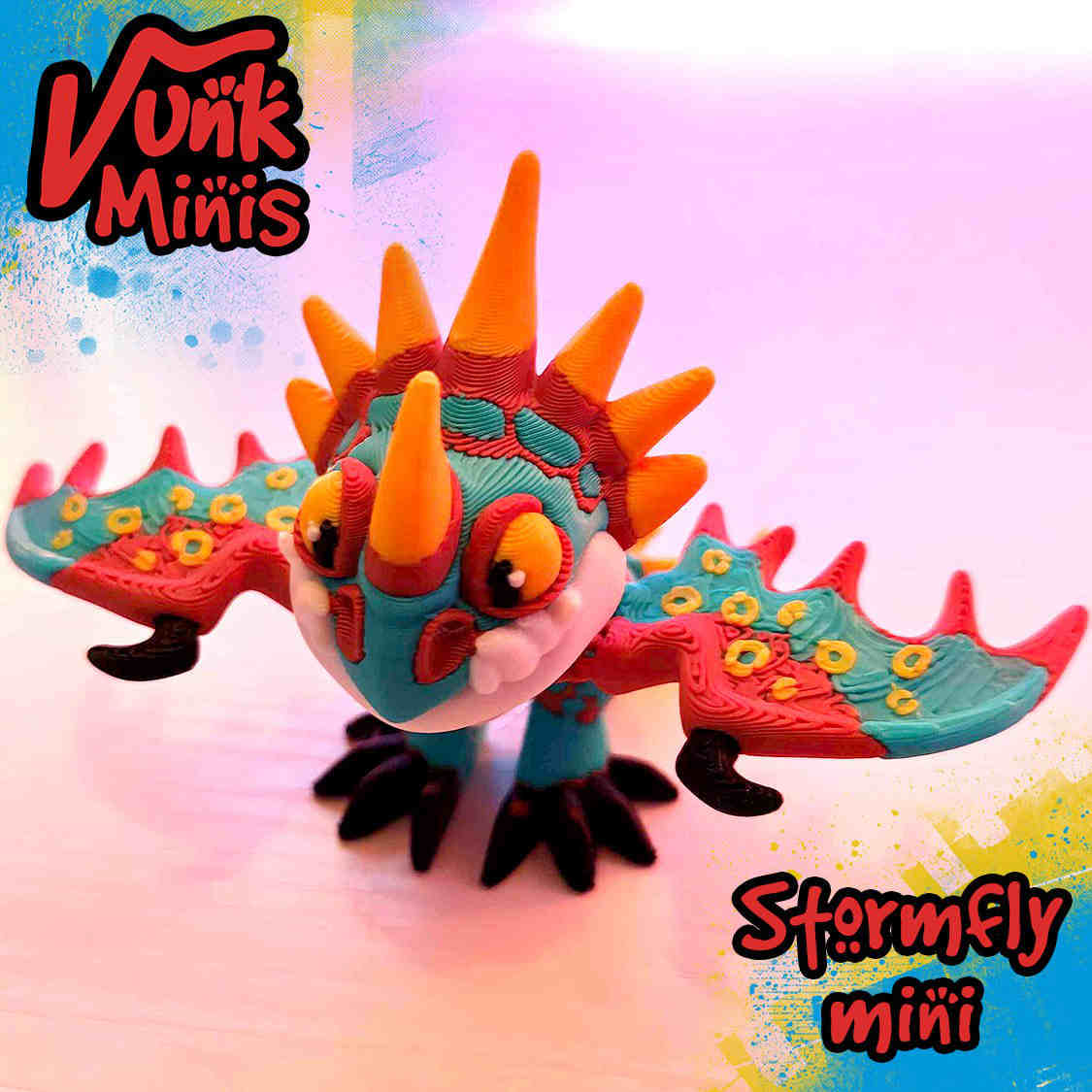 迷你风暴飞虫多色柔性-三匠社