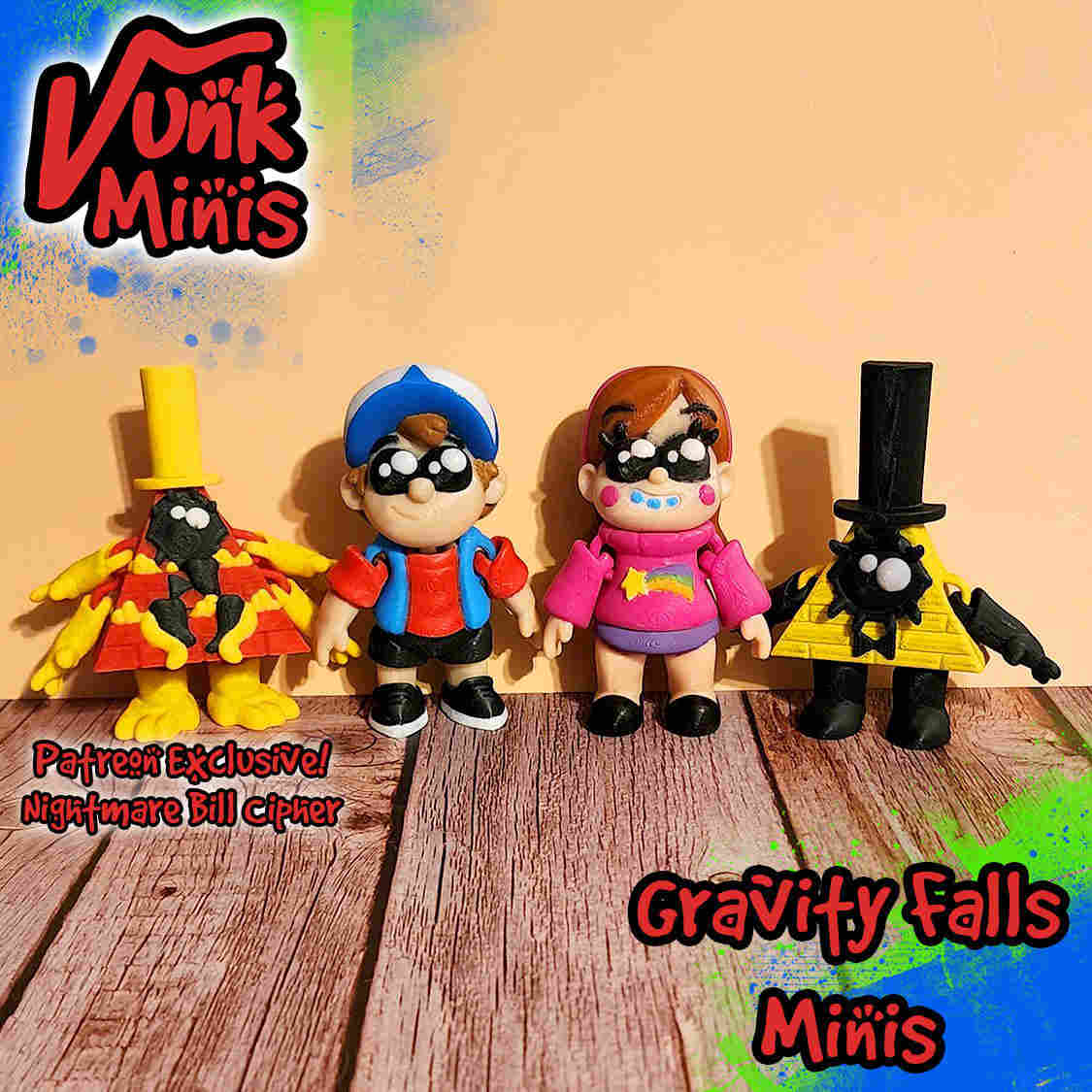 VunkFlexis-重力瀑布迷你套装-三匠社