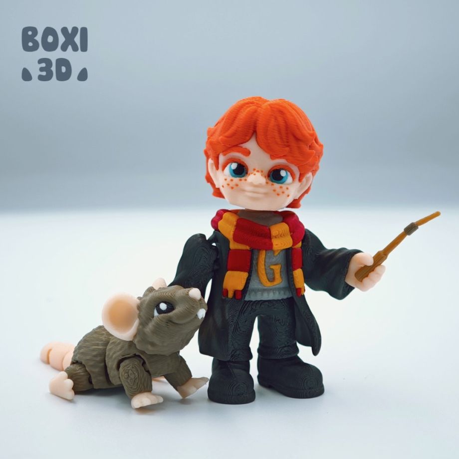 Boxi3D-哈利波特罗恩韦斯来和斑斑