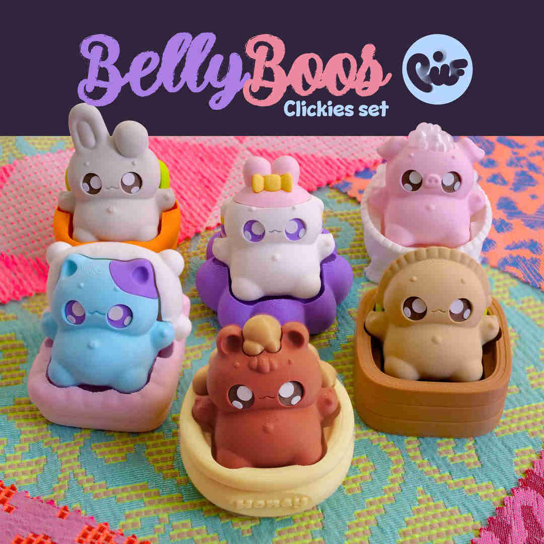 BellyBoos-小动物解压玩具