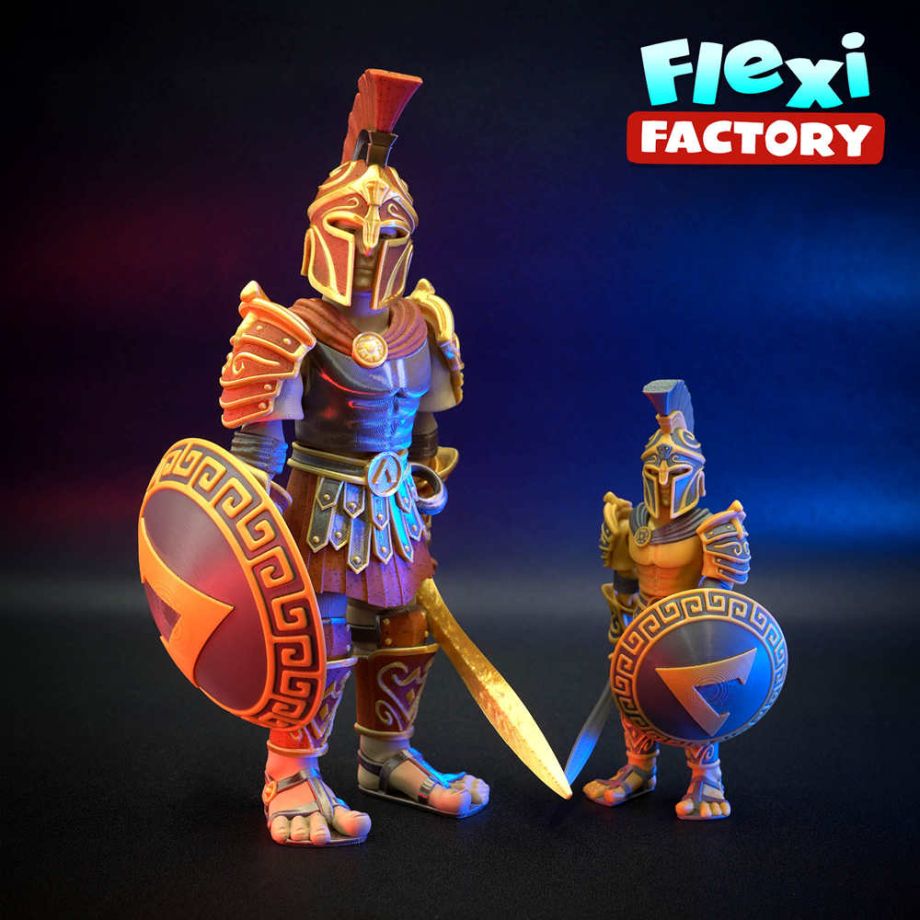 Flexi-Factory-斯巴达战士-三匠社