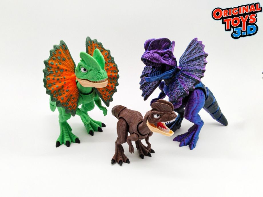 Original Toys 3D_双脊龙-三匠社